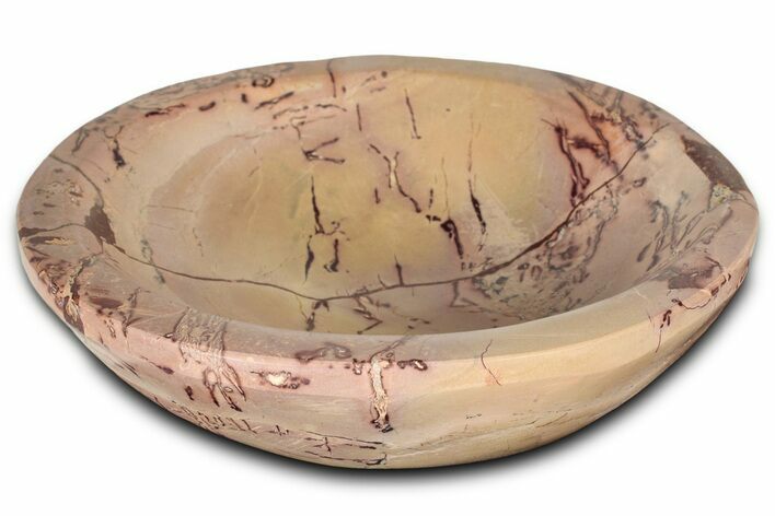 Polished Saharan Desert Jasper Dish - Morocco #326930